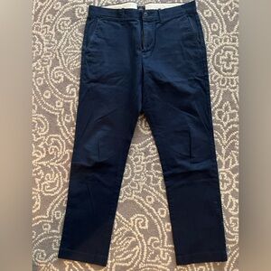 Men's Jcrew Navy 770 Stretch Chinos 31/32